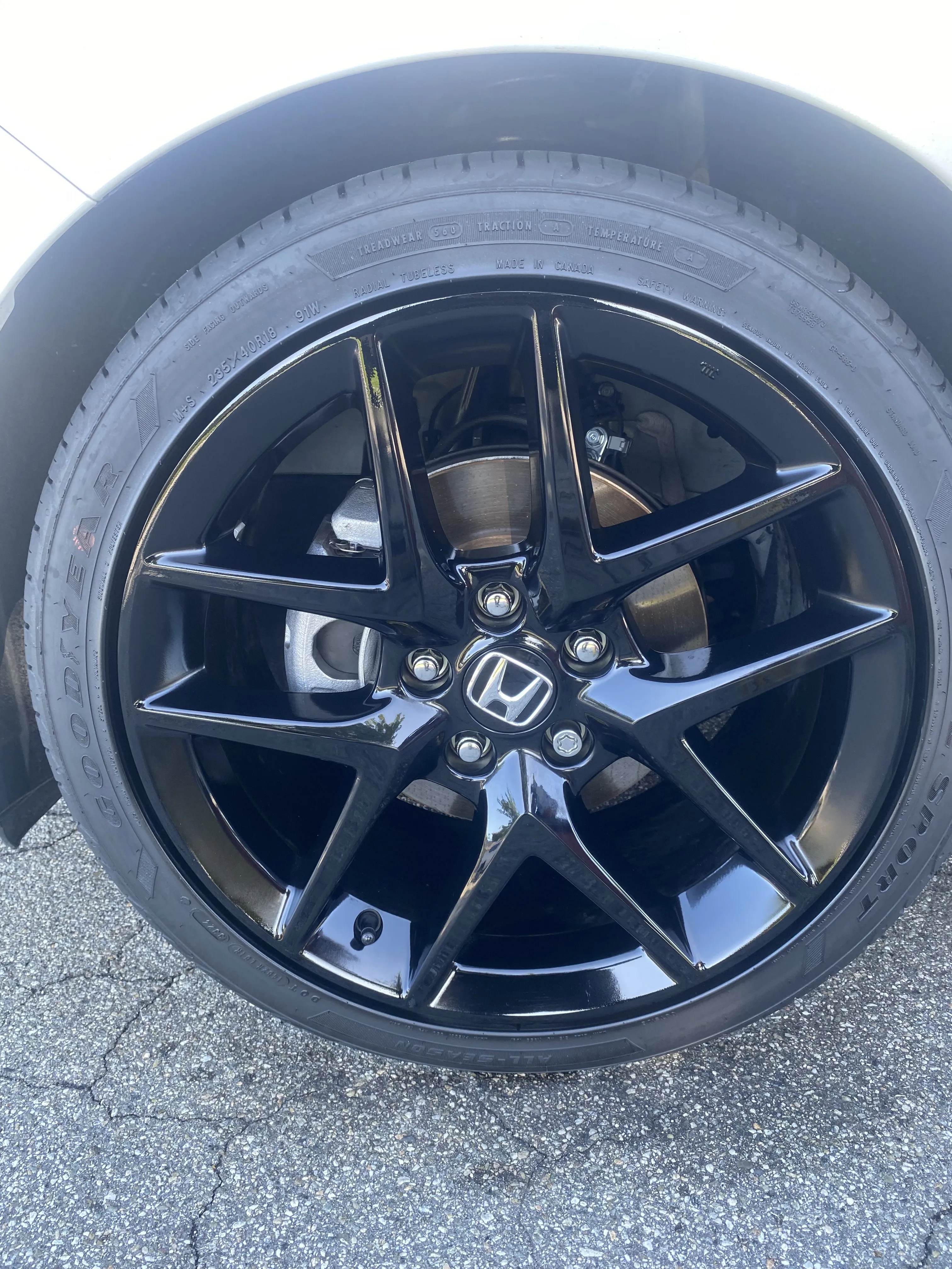 Honda rim restoration mobile service LA