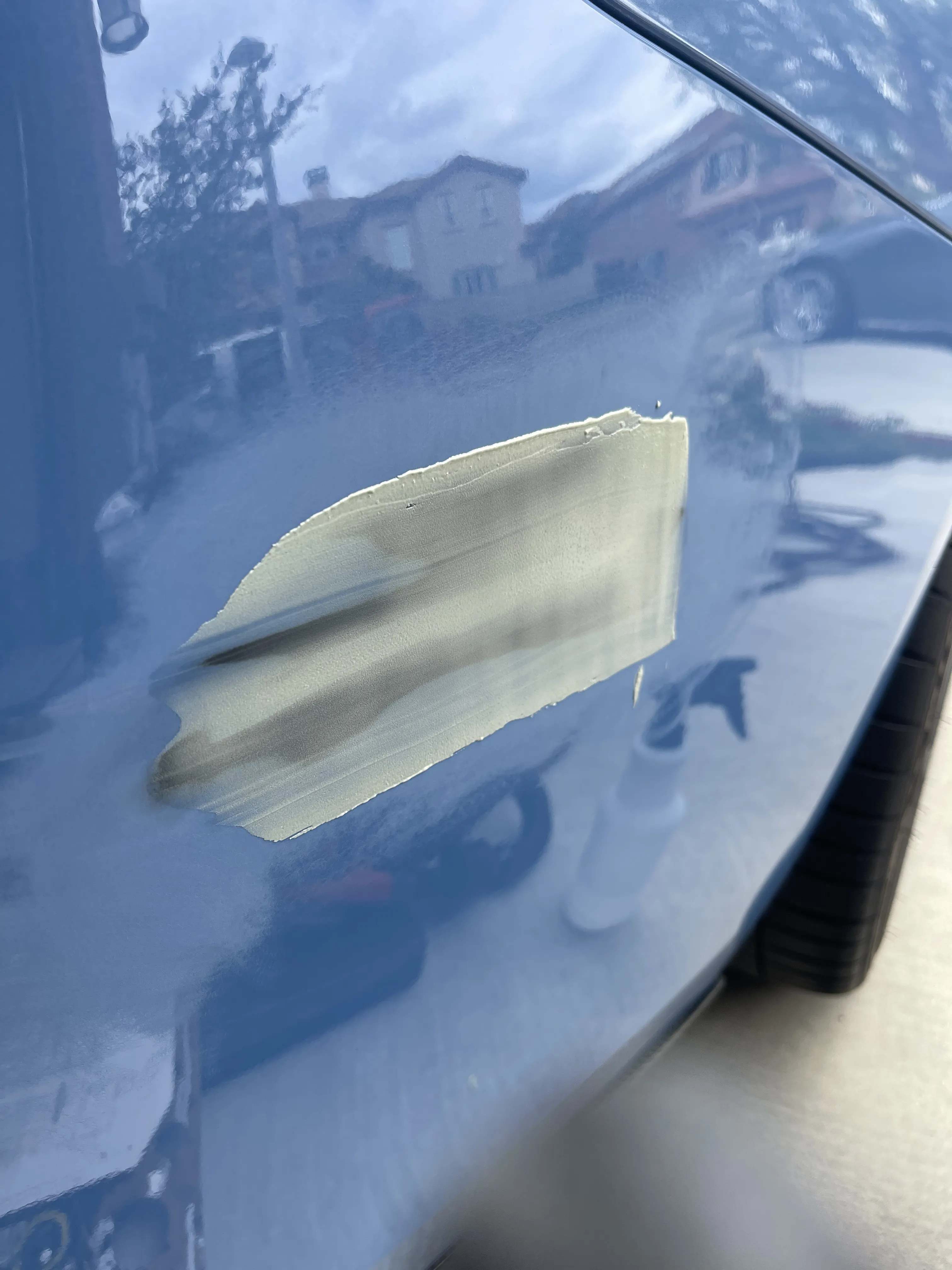 Bumper scuff repair professional service LA