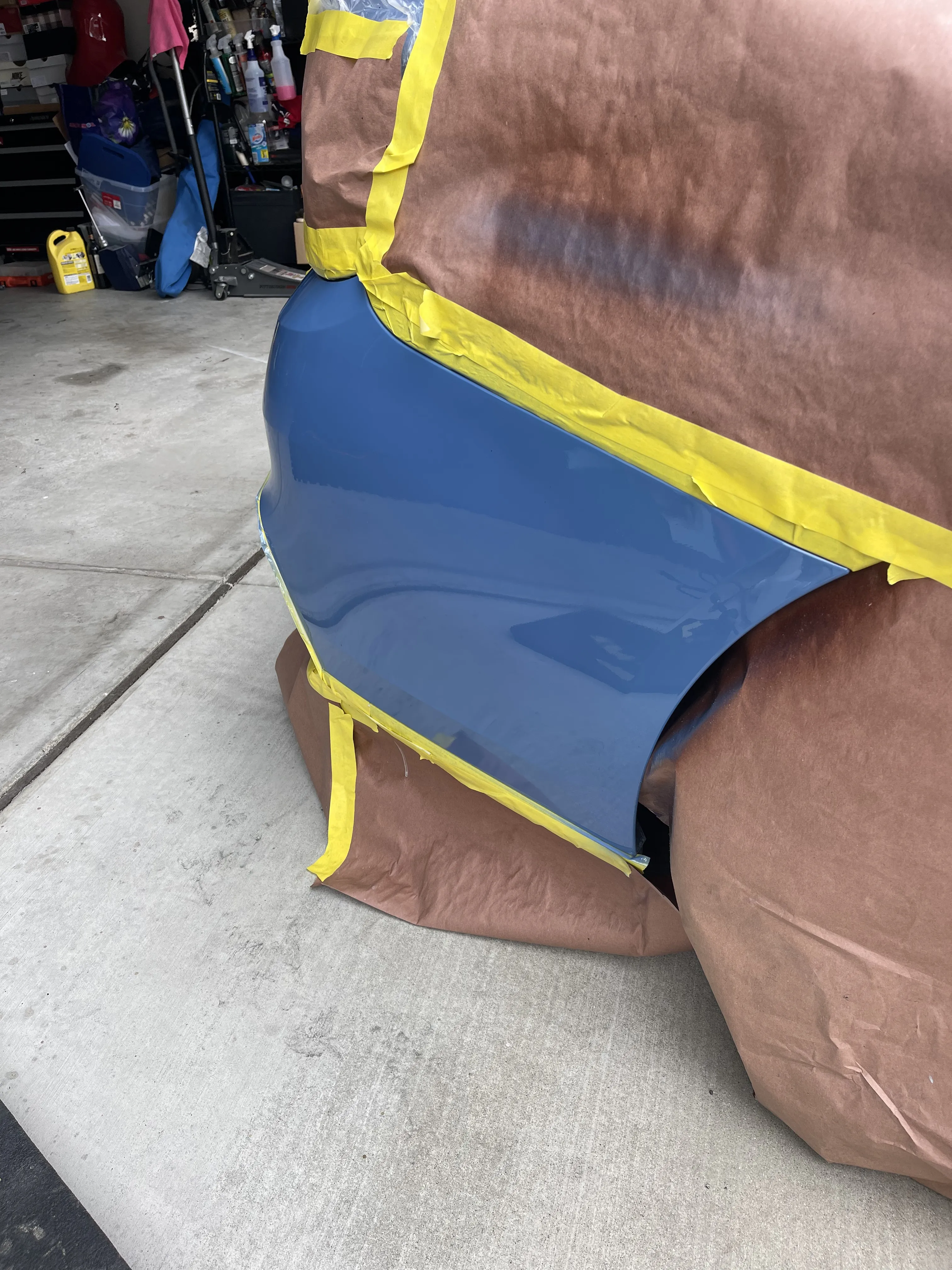 Bumper damage repair mobile service Orange County