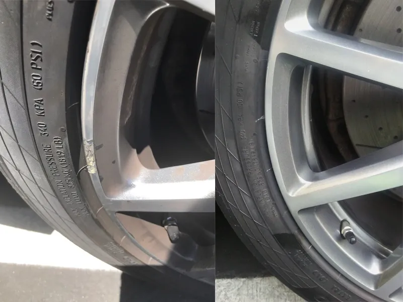 Mercedes S63 AMG wheel repair customer testimonial